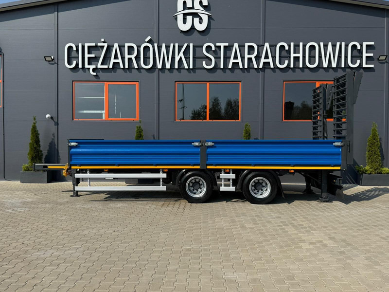 Samro CD19TJ niskopodwoziowa uniwersalna do przewozu sprzętów, maszyn, - عربة مسطحة منخفضة مقطورة: صور 5 Samro CD19TJ niskopodwoziowa uniwersalna do przewozu sprzętów, maszyn, - عربة مسطحة منخفضة مقطورة: صور 5
