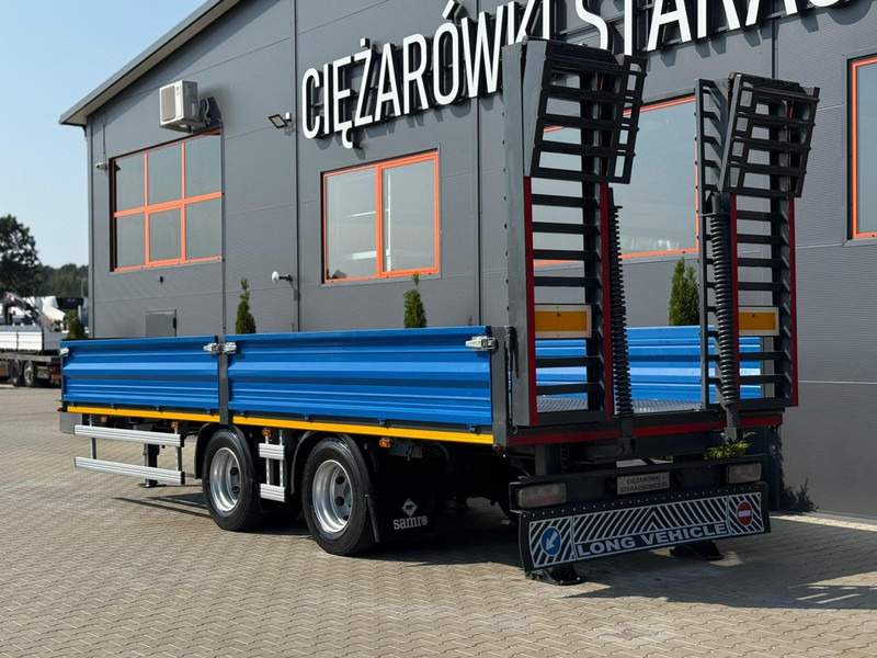 Samro CD19TJ niskopodwoziowa uniwersalna do przewozu sprzętów, maszyn, - عربة مسطحة منخفضة مقطورة: صور 4 Samro CD19TJ niskopodwoziowa uniwersalna do przewozu sprzętów, maszyn, - عربة مسطحة منخفضة مقطورة: صور 4