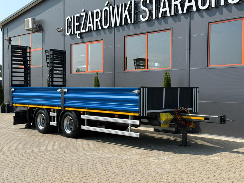 Samro CD19TJ niskopodwoziowa uniwersalna do przewozu sprzętów, maszyn, - عربة مسطحة منخفضة مقطورة: صور 3 Samro CD19TJ niskopodwoziowa uniwersalna do przewozu sprzętów, maszyn, - عربة مسطحة منخفضة مقطورة: صور 3