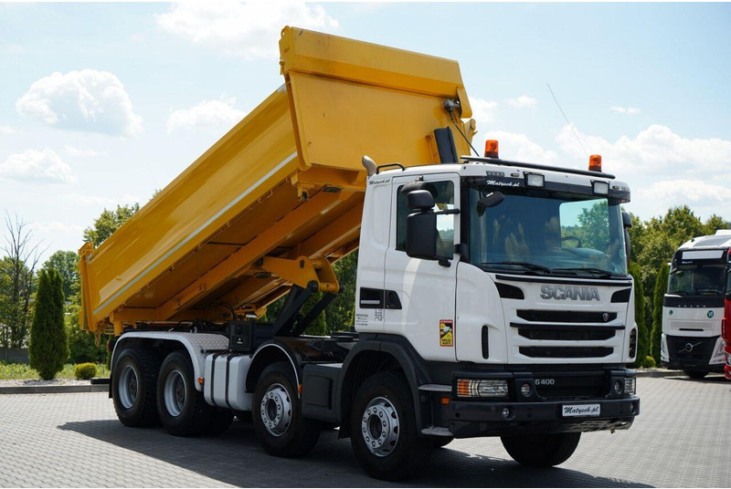 Scania G 400 / 8x4 / WYWROTKA 2 STRONNA / BORDMATIC / MANUAL - قلابات: صور 5 Scania G 400 / 8x4 / WYWROTKA 2 STRONNA / BORDMATIC / MANUAL - قلابات: صور 5