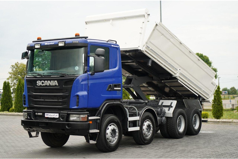 Scania G 480 / 8x4 / WYWROTKA DWUSTRONNA / BORDMATIC / MANUAL - قلابات: صور 1 Scania G 480 / 8x4 / WYWROTKA DWUSTRONNA / BORDMATIC / MANUAL - قلابات: صور 1