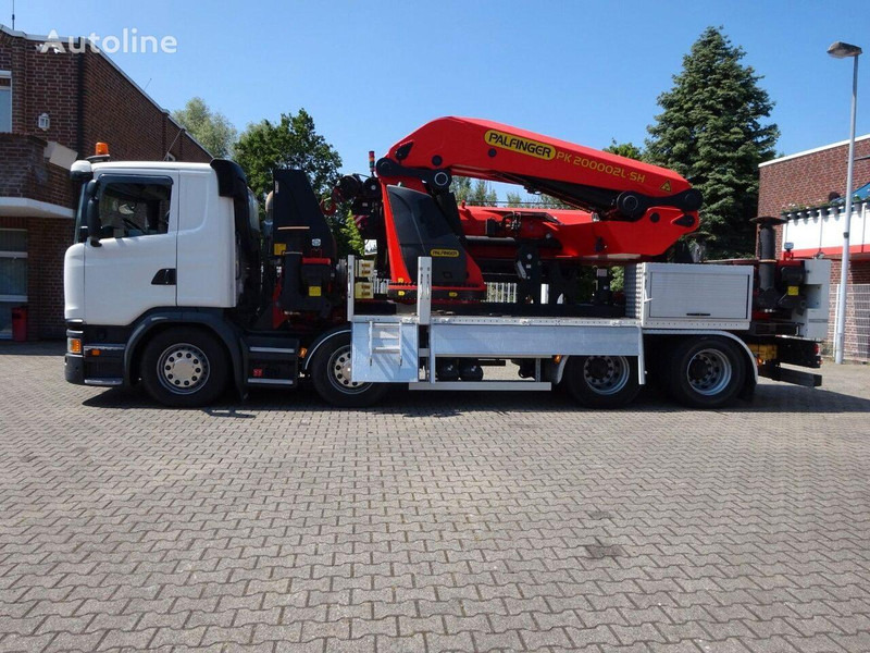 Scania G410 - Flatbed+crane - شاحنات مسطحة, شاحنة كرين: صور 2 Scania G410 - Flatbed+crane - شاحنات مسطحة, شاحنة كرين: صور 2