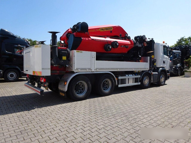 Scania G410 - Flatbed+crane - شاحنات مسطحة, شاحنة كرين: صور 4 Scania G410 - Flatbed+crane - شاحنات مسطحة, شاحنة كرين: صور 4