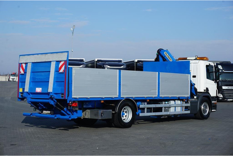 Scania P 250 / ACC / SKRZYNIOWY + HDS + WINDA / PALFINGER PK 12 002 - E - شاحنات مسطحة, شاحنة كرين: صور 5 Scania P 250 / ACC / SKRZYNIOWY + HDS + WINDA / PALFINGER PK 12 002 - E - شاحنات مسطحة, شاحنة كرين: صور 5