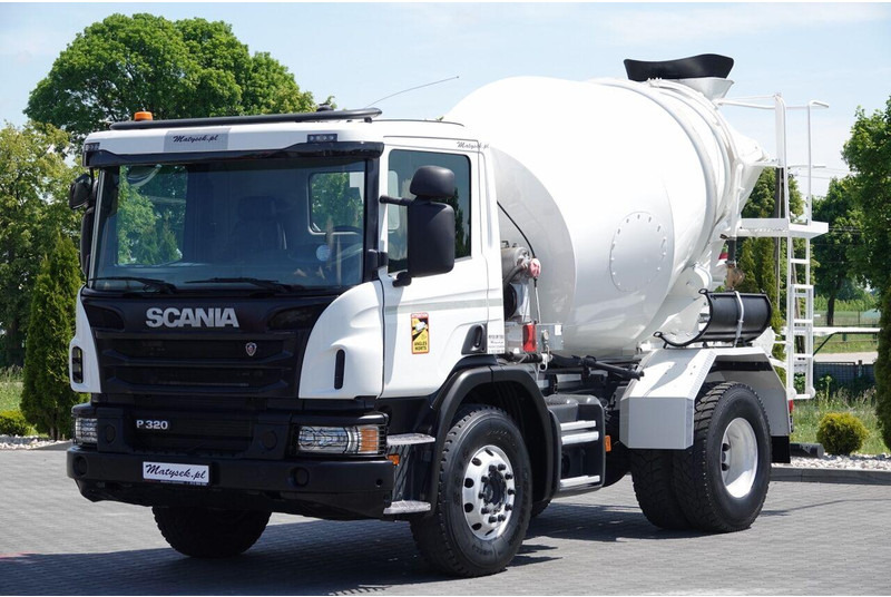 Scania P 320 / BETONOMIESZARKA / GRUSZKA /5 m3 / ALUFELGI / EURO 6 - شاحنة خلاطة خرسانة: صور 1 Scania P 320 / BETONOMIESZARKA / GRUSZKA /5 m3 / ALUFELGI / EURO 6 - شاحنة خلاطة خرسانة: صور 1