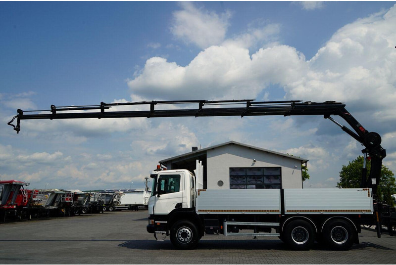 Scania P 360 / 6X4 / SKRZYNIOWY 4.85 + HDS HIAB 211 E-6 HIDUO / UDŹWIG - شاحنات مسطحة, شاحنة كرين: صور 5 Scania P 360 / 6X4 / SKRZYNIOWY 4.85 + HDS HIAB 211 E-6 HIDUO / UDŹWIG - شاحنات مسطحة, شاحنة كرين: صور 5