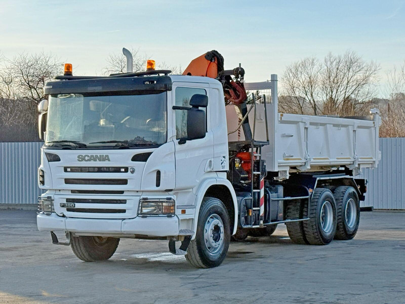 Scania P 380 - قلابات, شاحنة كرين: صور 4 Scania P 380 - قلابات, شاحنة كرين: صور 4