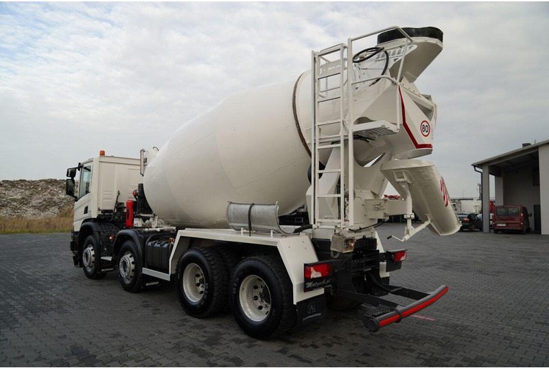 Scania P 410 / 8x4 / BETONOMIESZARKA / GRUSZKA / PUTZMEISTER / 9m3 / AU - شاحنة خلاطة خرسانة: صور 3 Scania P 410 / 8x4 / BETONOMIESZARKA / GRUSZKA / PUTZMEISTER / 9m3 / AU - شاحنة خلاطة خرسانة: صور 3