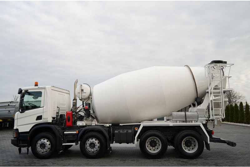 Scania P 410 / 8x4 / BETONOMIESZARKA / GRUSZKA / PUTZMEISTER / 9m3 / AU - شاحنة خلاطة خرسانة: صور 2 Scania P 410 / 8x4 / BETONOMIESZARKA / GRUSZKA / PUTZMEISTER / 9m3 / AU - شاحنة خلاطة خرسانة: صور 2