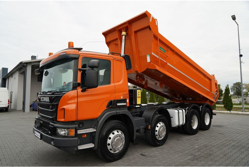 Scania P 410 / 8x4 / WYWROTKA TYLNOZSYPOWA / ALUFELGI / OPONY 100% / MA - قلابات: صور 4 Scania P 410 / 8x4 / WYWROTKA TYLNOZSYPOWA / ALUFELGI / OPONY 100% / MA - قلابات: صور 4