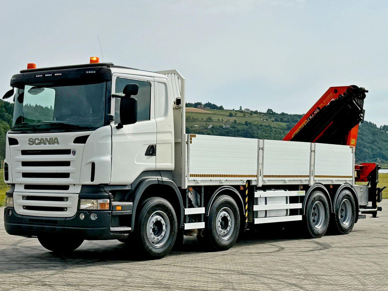 Scania R 420 PRITSCHE 6,47 m * PK 44002/FUNK * 8x4 /TOP - شاحنات مسطحة, شاحنة كرين: صور 4 Scania R 420 PRITSCHE 6,47 m * PK 44002/FUNK * 8x4 /TOP - شاحنات مسطحة, شاحنة كرين: صور 4