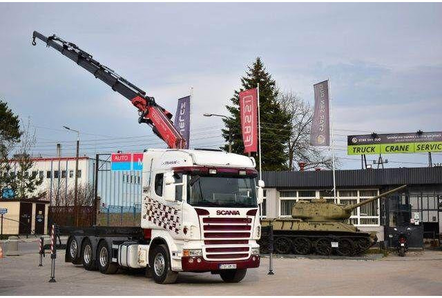 Scania R 480 8x4 FASSI 455 EURO 5 KRAN CRAN - شاحنة جرار: صور 1 Scania R 480 8x4 FASSI 455 EURO 5 KRAN CRAN - شاحنة جرار: صور 1