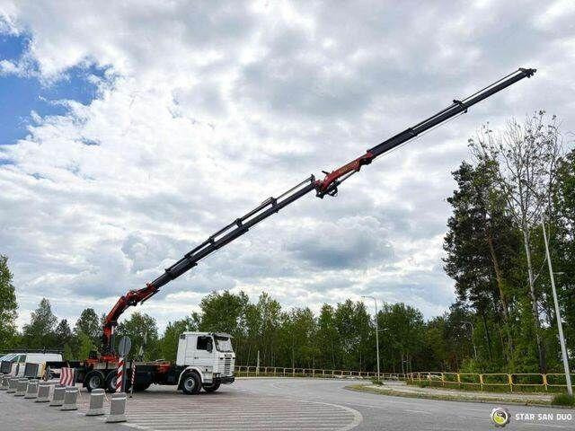 Scania R143 HL 6x2 PALFINGER PK44002 Crane Kran - شاحنات مسطحة, شاحنة كرين: صور 2 Scania R143 HL 6x2 PALFINGER PK44002 Crane Kran - شاحنات مسطحة, شاحنة كرين: صور 2