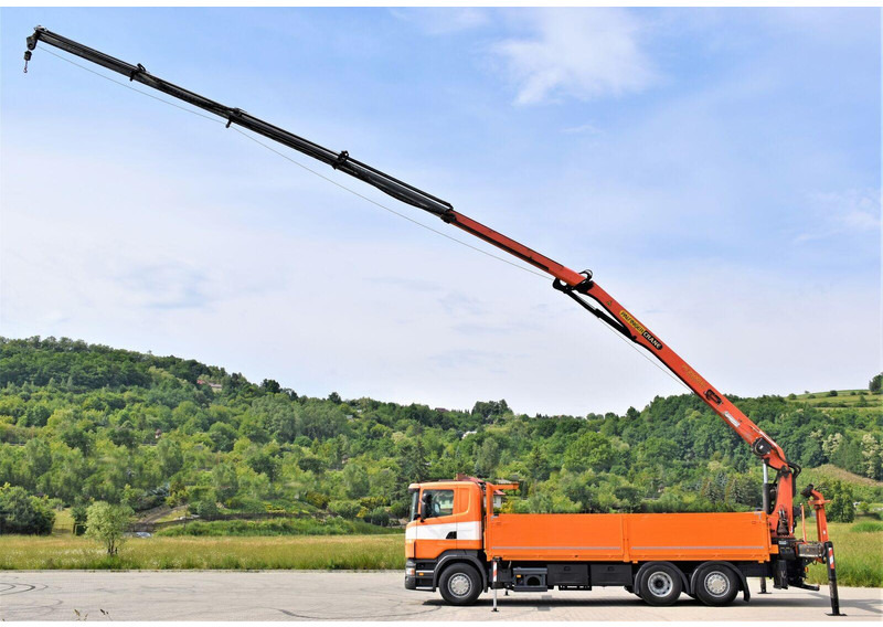 Scania R400 Pritsche 6,80m - شاحنات مسطحة, شاحنة كرين: صور 3 Scania R400 Pritsche 6,80m - شاحنات مسطحة, شاحنة كرين: صور 3