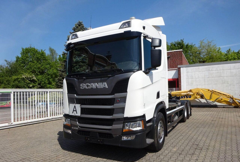 Scania R450 Hook lift truck 6x2 - شاحنة ذات الخطاف: صور 3 Scania R450 Hook lift truck 6x2 - شاحنة ذات الخطاف: صور 3