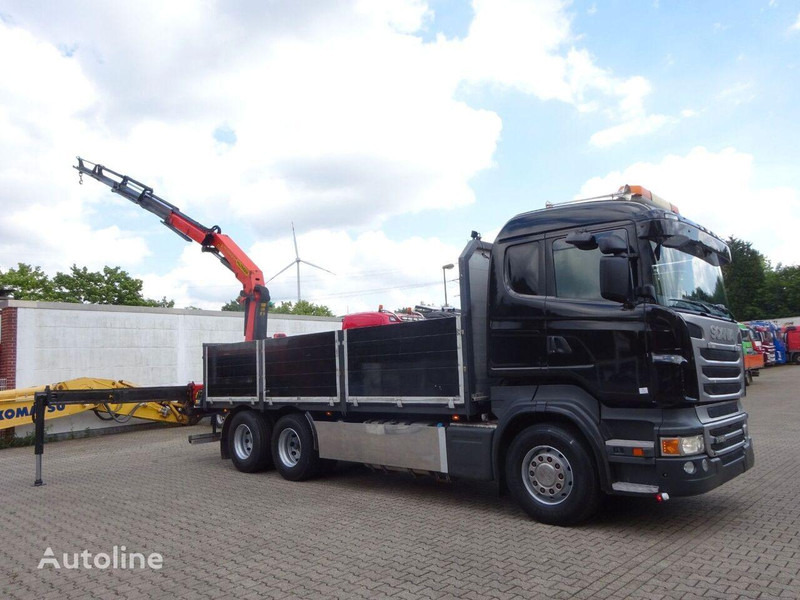 شاحنات مسطحة, شاحنة كرين Scania R620 Flatbed + crane PK 22002 EH 6x2: صور 6 شاحنات مسطحة, شاحنة كرين Scania R620 Flatbed + crane PK 22002 EH 6x2: صور 6