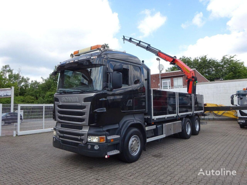 Scania R620 V8 - Flatbed+crane - شاحنات مسطحة, شاحنة كرين: صور 2 Scania R620 V8 - Flatbed+crane - شاحنات مسطحة, شاحنة كرين: صور 2