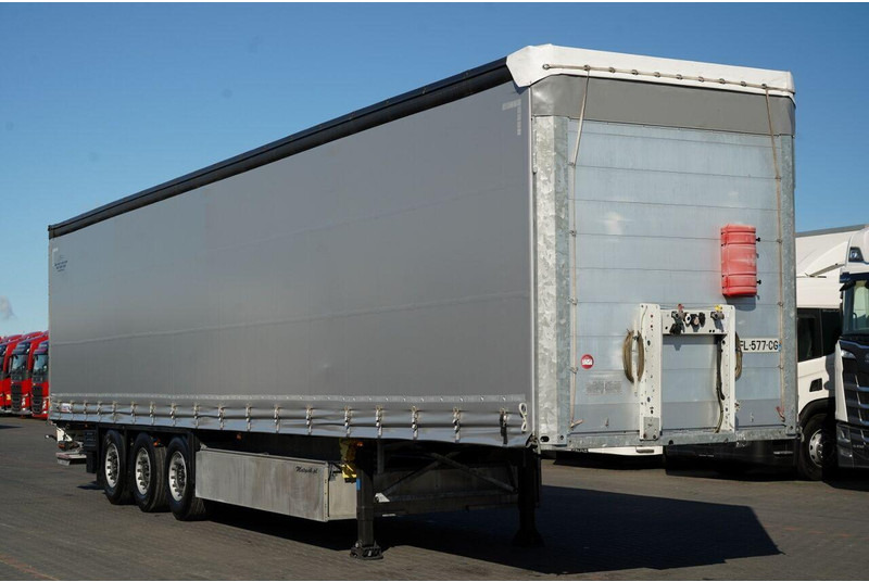 الخيمة نصف مقطورة Schmitz Cargobull FIRANKA / WINDA ZAŁADOWCZA / 2x OŚ PODNOSZONA / KOSZ NA PALETY: صور 8
