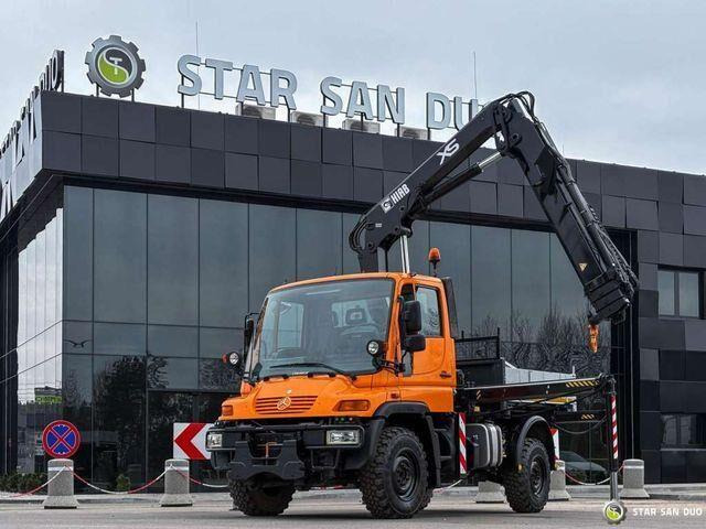 Unimog Mercedes-Benz UNIMOG U300 4x4 HIAB 122 D-3 CRANE - جرار بعجلتين: صور 1 Unimog Mercedes-Benz UNIMOG U300 4x4 HIAB 122 D-3 CRANE - جرار بعجلتين: صور 1