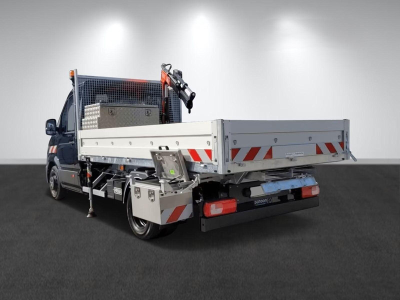 Volkswagen Crafter 50 - Flatbed truck + crane - شاحنات مسطحة, شاحنة كرين: صور 3 Volkswagen Crafter 50 - Flatbed truck + crane - شاحنات مسطحة, شاحنة كرين: صور 3
