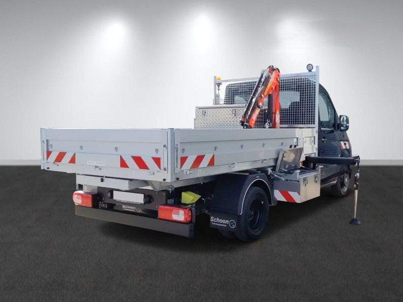 Volkswagen Crafter 50 - Flatbed truck + crane - شاحنات مسطحة, شاحنة كرين: صور 2 Volkswagen Crafter 50 - Flatbed truck + crane - شاحنات مسطحة, شاحنة كرين: صور 2
