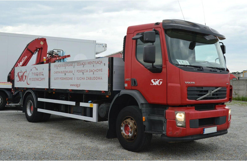 Volvo FE 18.320 FLATBED CRANE - شاحنات مسطحة, شاحنة كرين: صور 3 Volvo FE 18.320 FLATBED CRANE - شاحنات مسطحة, شاحنة كرين: صور 3