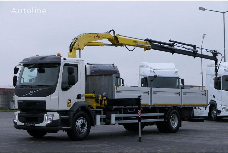 Volvo FE 280 - شاحنات مسطحة, شاحنة كرين: صور 2 Volvo FE 280 - شاحنات مسطحة, شاحنة كرين: صور 2