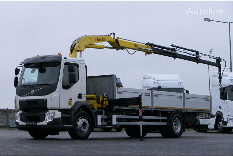 Volvo FE 280 - شاحنات مسطحة, شاحنة كرين: صور 4 Volvo FE 280 - شاحنات مسطحة, شاحنة كرين: صور 4
