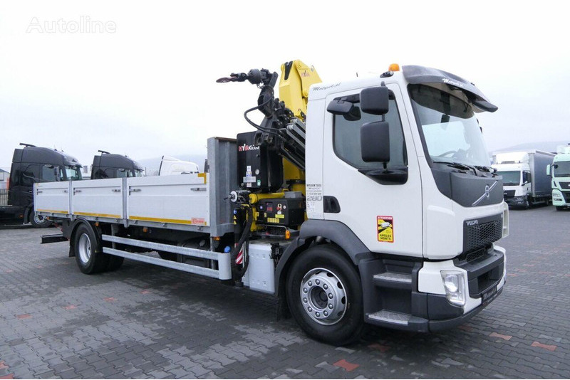 Volvo FE 280 - شاحنات مسطحة, شاحنة كرين: صور 3 Volvo FE 280 - شاحنات مسطحة, شاحنة كرين: صور 3