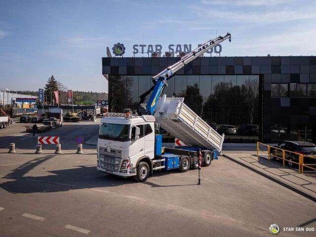Volvo FH 16.550 8x4 Palfinger PK 34002-SH Crane Kippe - قلابات, شاحنة كرين: صور 3 Volvo FH 16.550 8x4 Palfinger PK 34002-SH Crane Kippe - قلابات, شاحنة كرين: صور 3