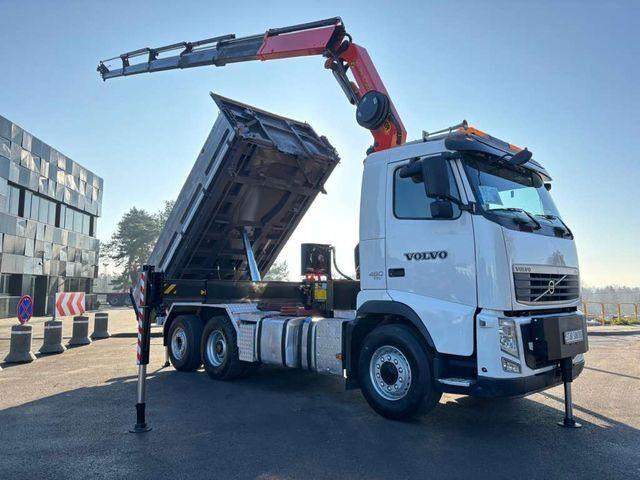 Volvo FH 460 6x4H PALFINGER PK 27002 Crane Tipper 5th - قلابات, شاحنة كرين: صور 2 Volvo FH 460 6x4H PALFINGER PK 27002 Crane Tipper 5th - قلابات, شاحنة كرين: صور 2