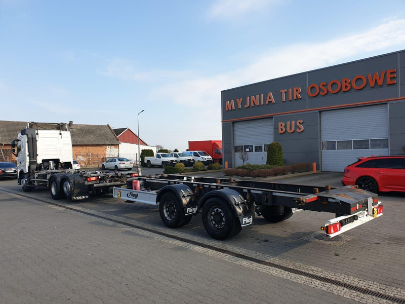 Volvo FH 460 EURO 6 BDF SWAP CHASSIS + TRAILER FLIEGL TWP180 - الشاسيه شاحنة: صور 5 Volvo FH 460 EURO 6 BDF SWAP CHASSIS + TRAILER FLIEGL TWP180 - الشاسيه شاحنة: صور 5