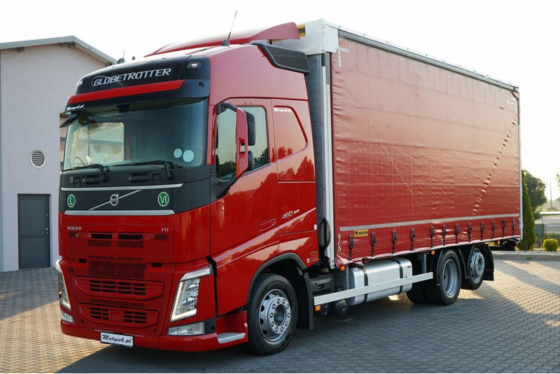Volvo FH 460 / FIRANKA / 6x2 / PODNOSZONY DACH / I-PARK COOL / OŚ PODN - شاحنة ستارة: صور 1 Volvo FH 460 / FIRANKA / 6x2 / PODNOSZONY DACH / I-PARK COOL / OŚ PODN - شاحنة ستارة: صور 1
