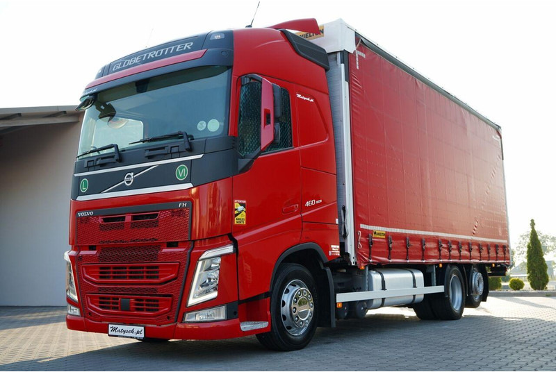 Volvo FH 460 / FIRANKA / 6x2 / PODNOSZONY DACH / I-PARK COOL / OŚ PODN - شاحنة ستارة: صور 1 Volvo FH 460 / FIRANKA / 6x2 / PODNOSZONY DACH / I-PARK COOL / OŚ PODN - شاحنة ستارة: صور 1