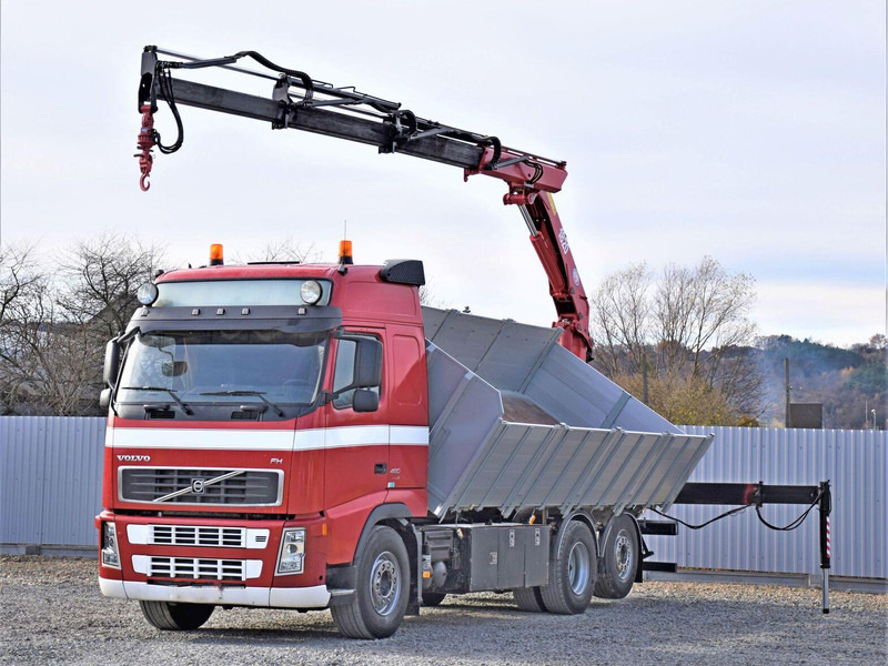 Volvo FH 480 Kipper 6,20m + HMF 1823 K3 + FUNK - قلابات, شاحنة كرين: صور 2 Volvo FH 480 Kipper 6,20m + HMF 1823 K3 + FUNK - قلابات, شاحنة كرين: صور 2