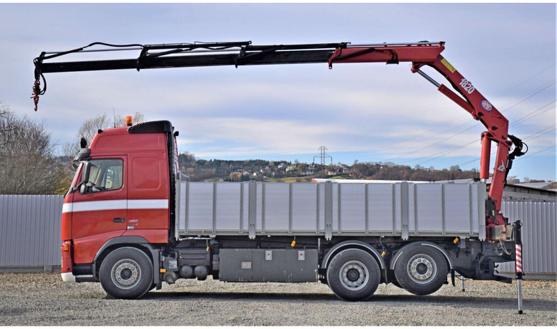 Volvo FH 480 Kipper 6,20m + HMF 1823 K3 + FUNK - قلابات, شاحنة كرين: صور 5 Volvo FH 480 Kipper 6,20m + HMF 1823 K3 + FUNK - قلابات, شاحنة كرين: صور 5