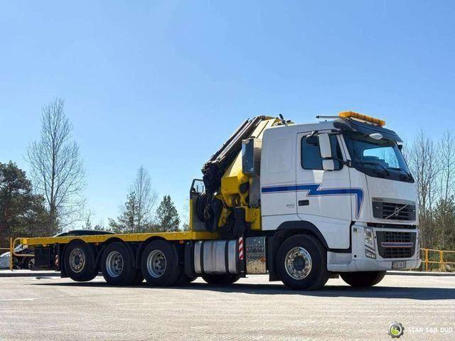 Volvo FH 520 8x4 HMF ODIN K6 EURO 5 FLY JIB Crane - شاحنات مسطحة, شاحنة كرين: صور 5 Volvo FH 520 8x4 HMF ODIN K6 EURO 5 FLY JIB Crane - شاحنات مسطحة, شاحنة كرين: صور 5