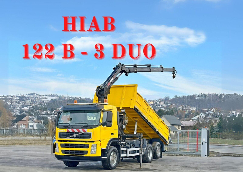 Volvo FM 330 Kipper 5,50m*HIAB 122 B -3 DUO*TOPZUSTAND - قلابات, شاحنة كرين: صور 1 Volvo FM 330 Kipper 5,50m*HIAB 122 B -3 DUO*TOPZUSTAND - قلابات, شاحنة كرين: صور 1