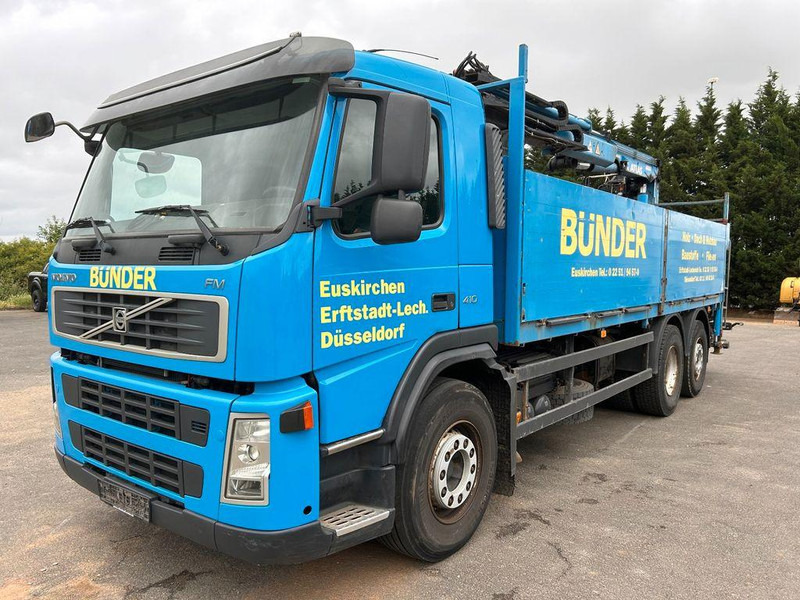Volvo FM 410 Pritsche mit Kran - شاحنات مسطحة, شاحنة كرين: صور 2 Volvo FM 410 Pritsche mit Kran - شاحنات مسطحة, شاحنة كرين: صور 2