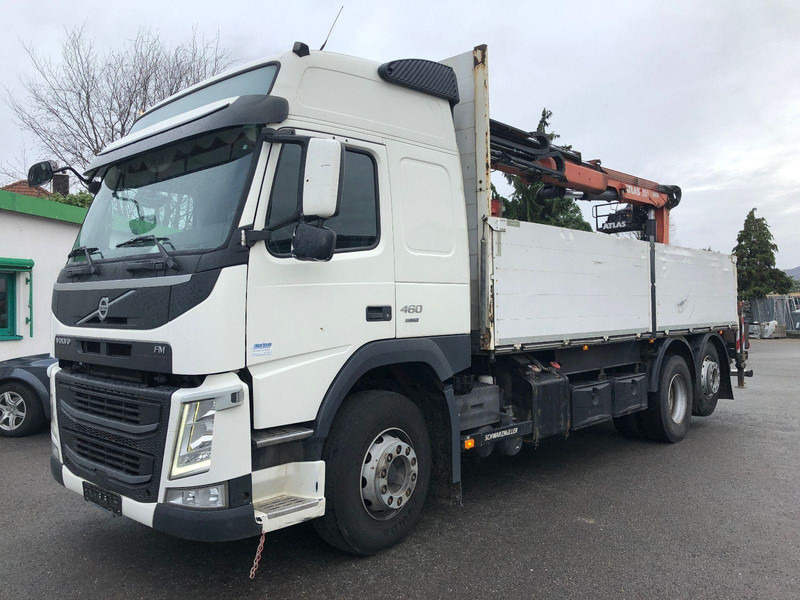 Volvo FM 460 - شاحنات مسطحة, شاحنة كرين: صور 1 Volvo FM 460 - شاحنات مسطحة, شاحنة كرين: صور 1