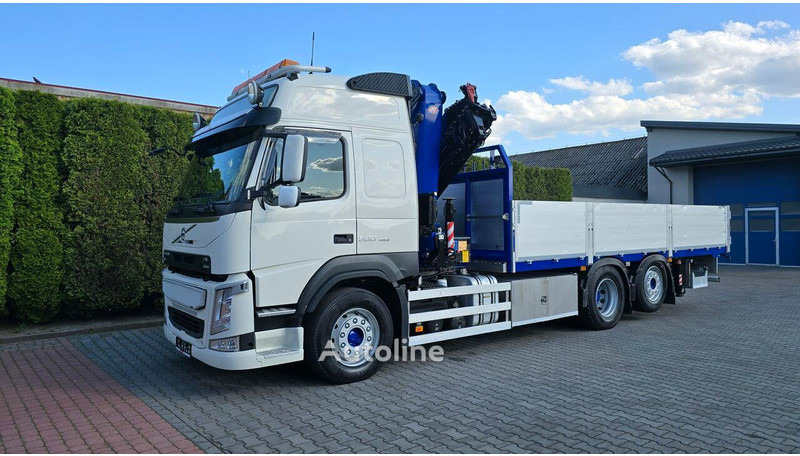 Volvo FM 500 - Flatbed+crane 6x2 - شاحنات مسطحة, شاحنة كرين: صور 2 Volvo FM 500 - Flatbed+crane 6x2 - شاحنات مسطحة, شاحنة كرين: صور 2