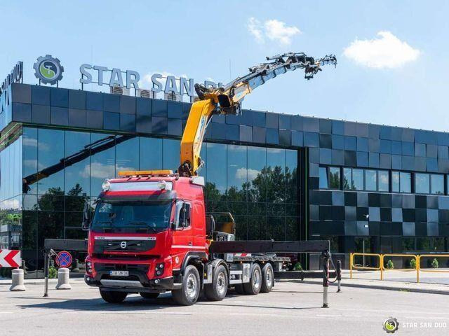 Volvo FMX 500 8x2 Effer 585 Fly Jib Winch Crane Kran - شاحنات مسطحة, شاحنة كرين: صور 1 Volvo FMX 500 8x2 Effer 585 Fly Jib Winch Crane Kran - شاحنات مسطحة, شاحنة كرين: صور 1
