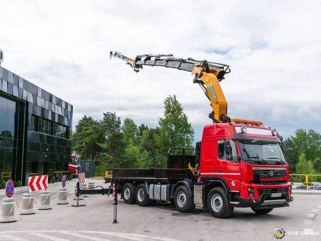 Volvo FMX 500 8x2 Effer 585 Fly Jib Winch Crane Kran - شاحنات مسطحة, شاحنة كرين: صور 3 Volvo FMX 500 8x2 Effer 585 Fly Jib Winch Crane Kran - شاحنات مسطحة, شاحنة كرين: صور 3