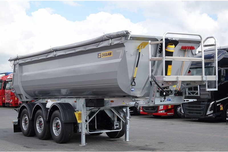 ZASŁAW WYWROTKA 26 m3 / FABRYCZNIE NOWA / STALOWA / RYNNA WANNA HP / OŚ - قلابة نصف مقطورة: صور 1 ZASŁAW WYWROTKA 26 m3 / FABRYCZNIE NOWA / STALOWA / RYNNA WANNA HP / OŚ - قلابة نصف مقطورة: صور 1