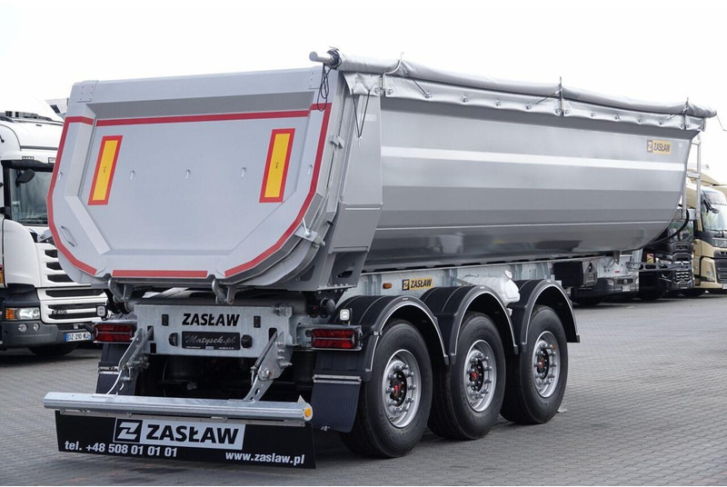 قلابة نصف مقطورة جديد ZASŁAW WYWROTKA 26 m3 / FABRYCZNIE NOWA / STALOWA / RYNNA WANNA HP / OŚ: صور 8