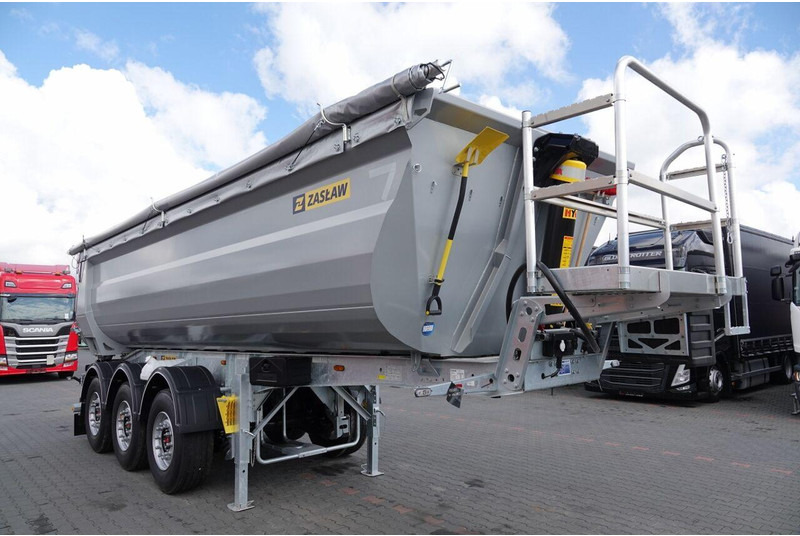 ZASŁAW WYWROTKA 26 m3 / FABRYCZNIE NOWA / STALOWA / RYNNA WANNA HP / OŚ - قلابة نصف مقطورة: صور 2 ZASŁAW WYWROTKA 26 m3 / FABRYCZNIE NOWA / STALOWA / RYNNA WANNA HP / OŚ - قلابة نصف مقطورة: صور 2