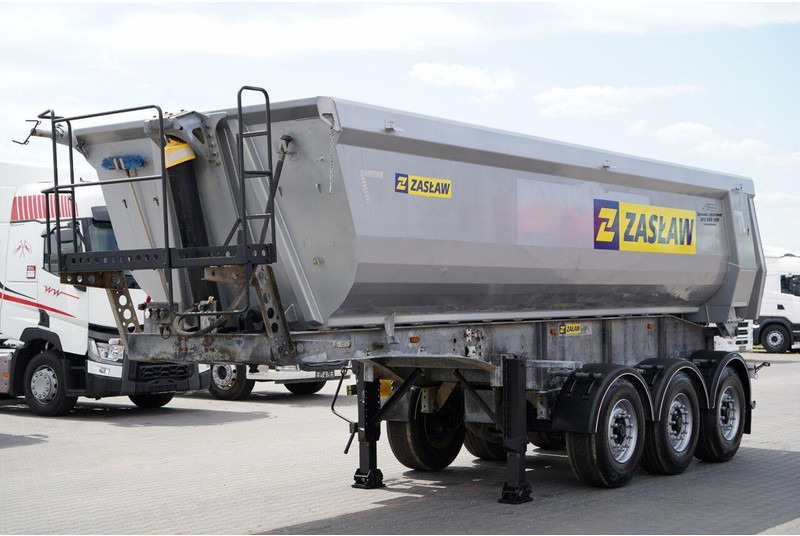 ZASŁAW WYWROTKA 26 m3 / STALOWA / HP / OŚ PODNOSZONA / RYNNA / 2017 - قلابة نصف مقطورة: صور 2 ZASŁAW WYWROTKA 26 m3 / STALOWA / HP / OŚ PODNOSZONA / RYNNA / 2017 - قلابة نصف مقطورة: صور 2