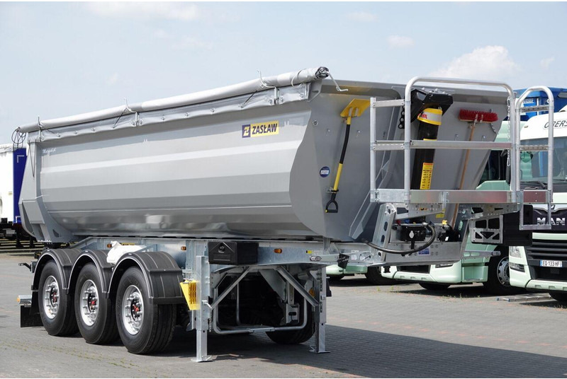 ZASŁAW WYWROTKA 28 m3 / FABRYCZNIE NOWA / STALOWA / RYNNA WANNA HP / OŚ - قلابة نصف مقطورة: صور 1 ZASŁAW WYWROTKA 28 m3 / FABRYCZNIE NOWA / STALOWA / RYNNA WANNA HP / OŚ - قلابة نصف مقطورة: صور 1