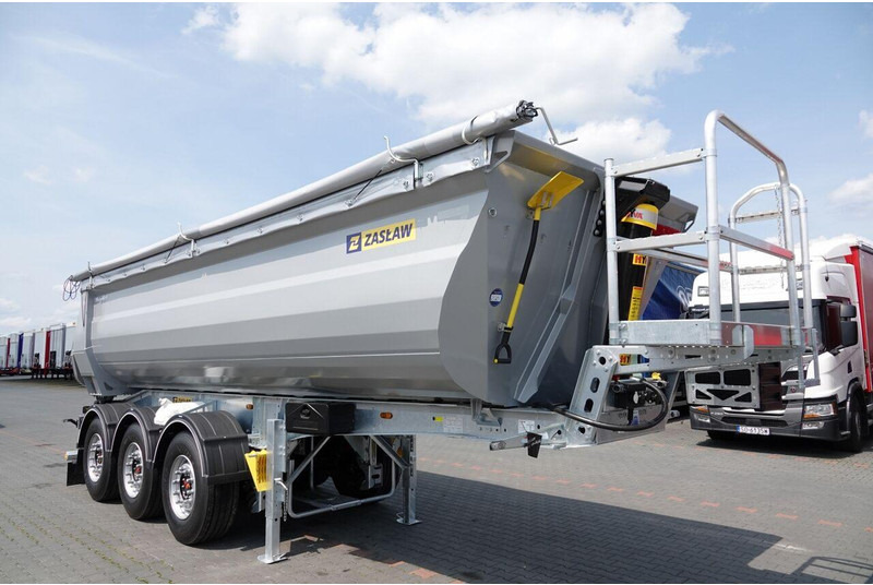 ZASŁAW WYWROTKA 28 m3 / FABRYCZNIE NOWA / STALOWA / RYNNA WANNA HP / OŚ - قلابة نصف مقطورة: صور 2 ZASŁAW WYWROTKA 28 m3 / FABRYCZNIE NOWA / STALOWA / RYNNA WANNA HP / OŚ - قلابة نصف مقطورة: صور 2