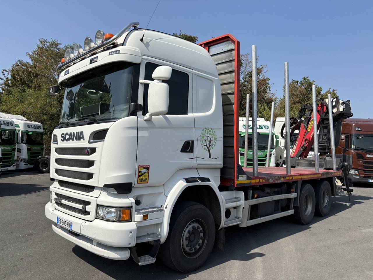 SCANIA R 580 CB6x4HHZ - الشاسيه شاحنة: صور 1 SCANIA R 580 CB6x4HHZ - الشاسيه شاحنة: صور 1